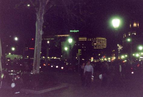 Plaza Catalunya at Night