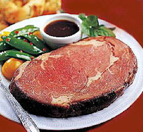 Prime Rib Photo - Black Angus Restaurant, Virginia Beach, Virginia 