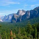 Hiking Yosemite National Park Photo
